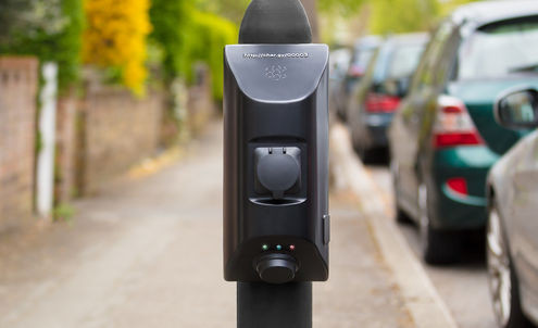 EV lamp charging