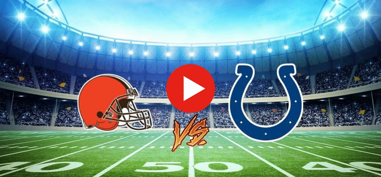 Cleveland Browns vs. Indianapolis Colts live video 22 Octobe Mini