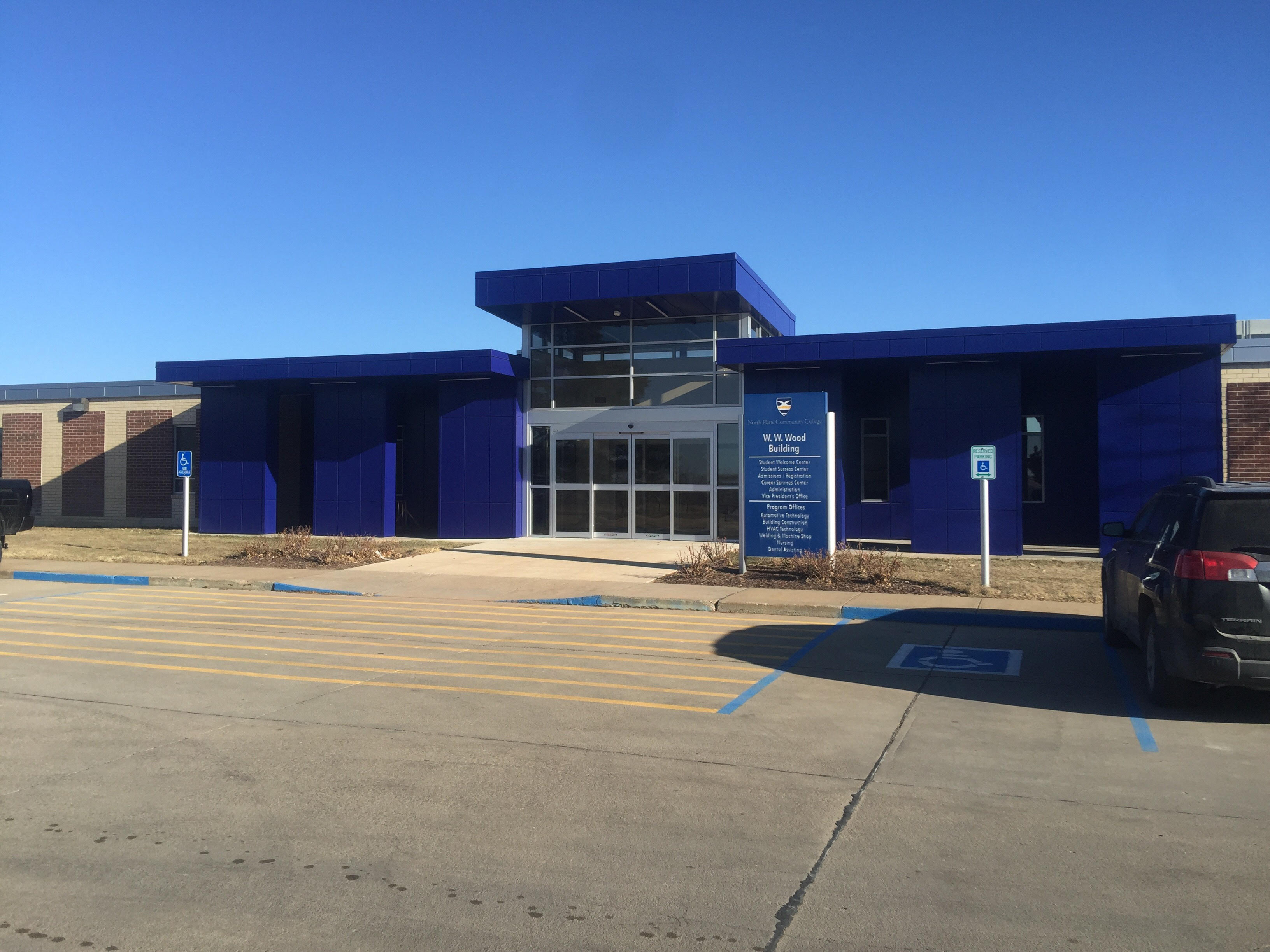 MPCC Woods Building Entry Addition