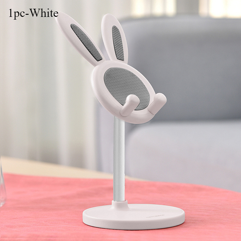 Thumbnail: Height-Adjustable Bunny Desk Phone Stand