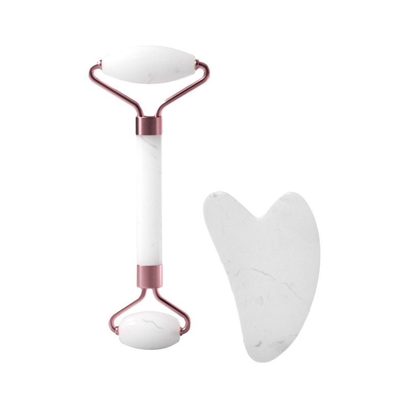 Thumbnail: Professional Resin Facial Roller & Gua Sha Set