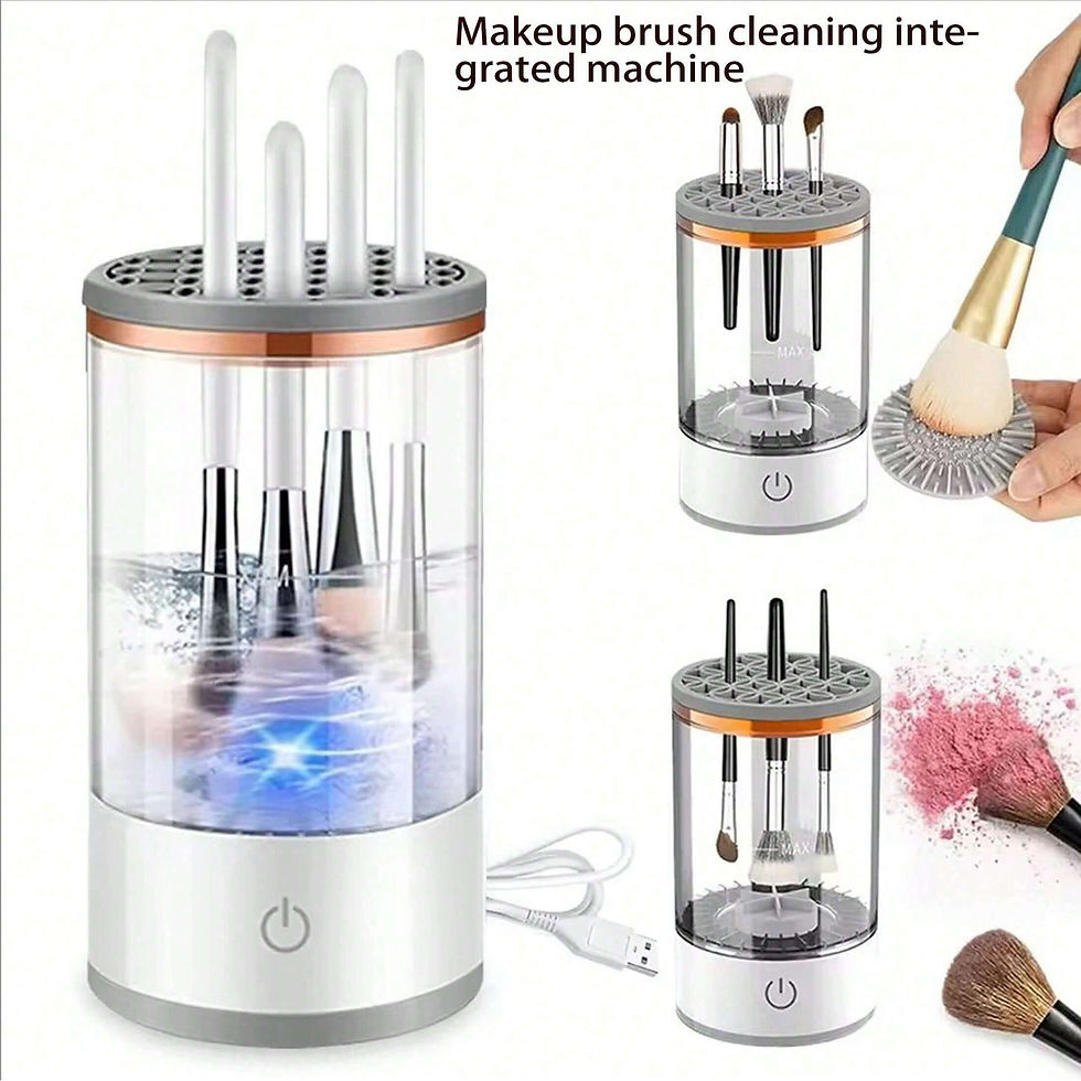 Thumbnail: Automatic Ultrasonic Makeup Brush Cleaner & Storage