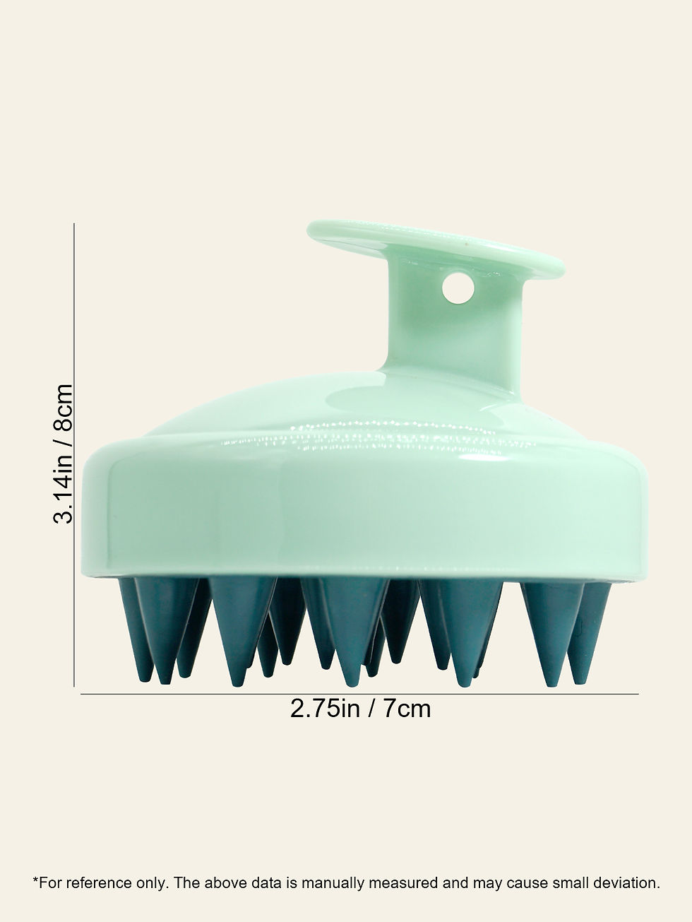 Thumbnail: Ergonomic Silicone Shower Brush for Scalp Care