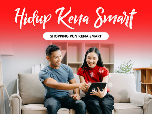 Hidup Kena Smart, Shopping Pun Kena Smart