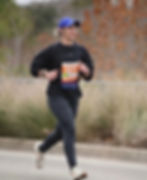 Denver personal trainer running in race
