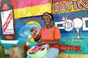 local woman in jamaica travel photography
