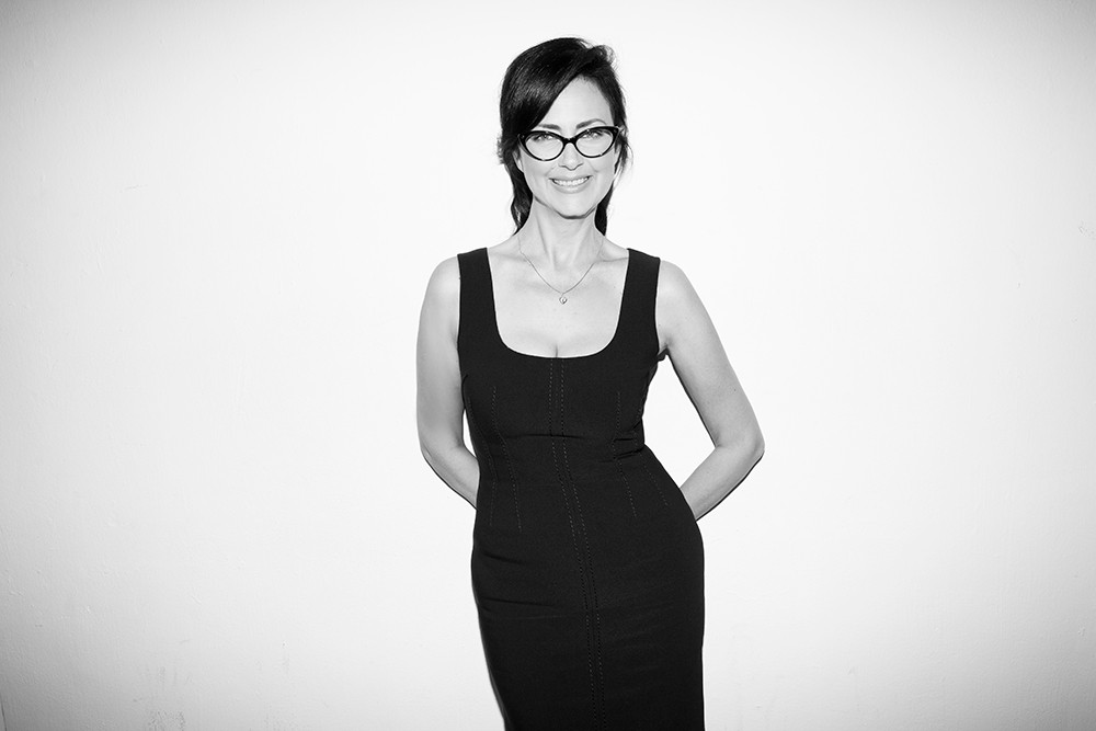 Berta Balilti black and white photo