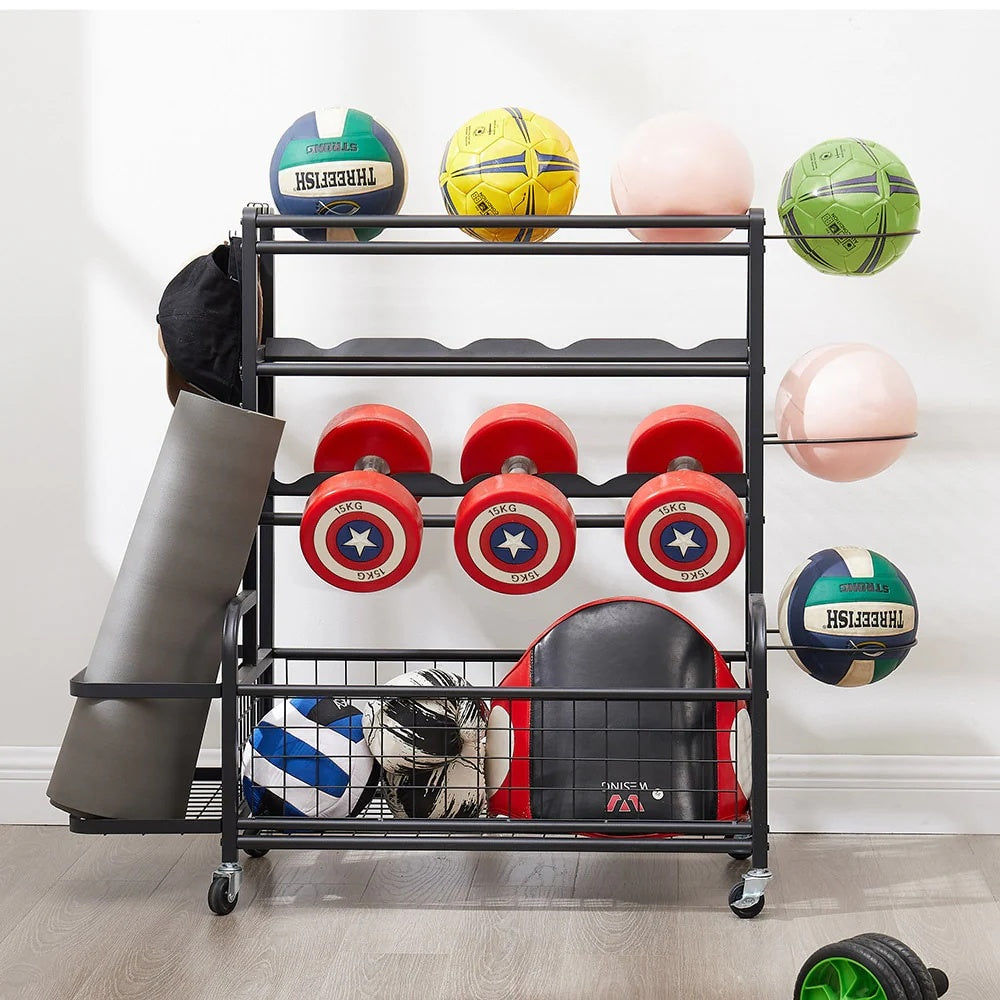 4-tier Metal Storage Shelves