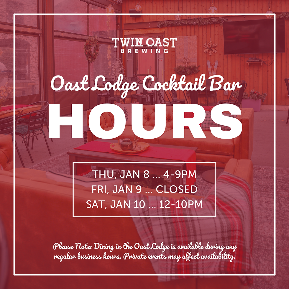 Oast Lodge Cocktail Bar (Hours)
