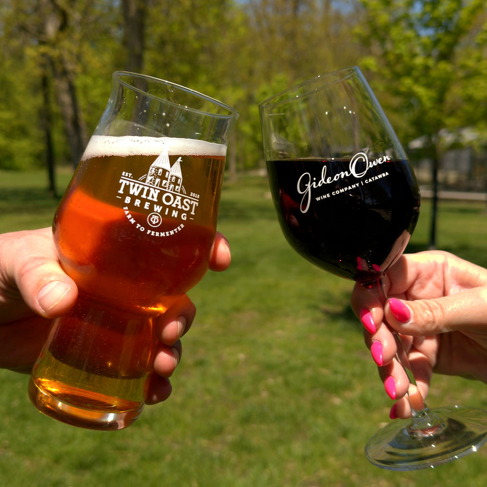 Beer vs Wine at Gideon Owen Wine Co.