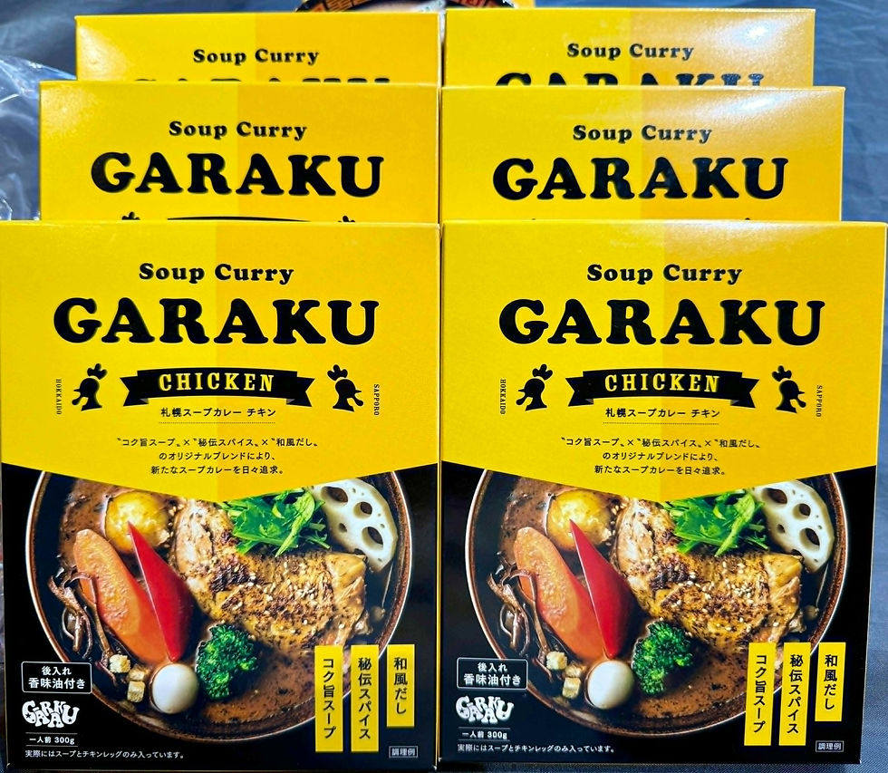 Japan Garaku Soup Curry Chicken
