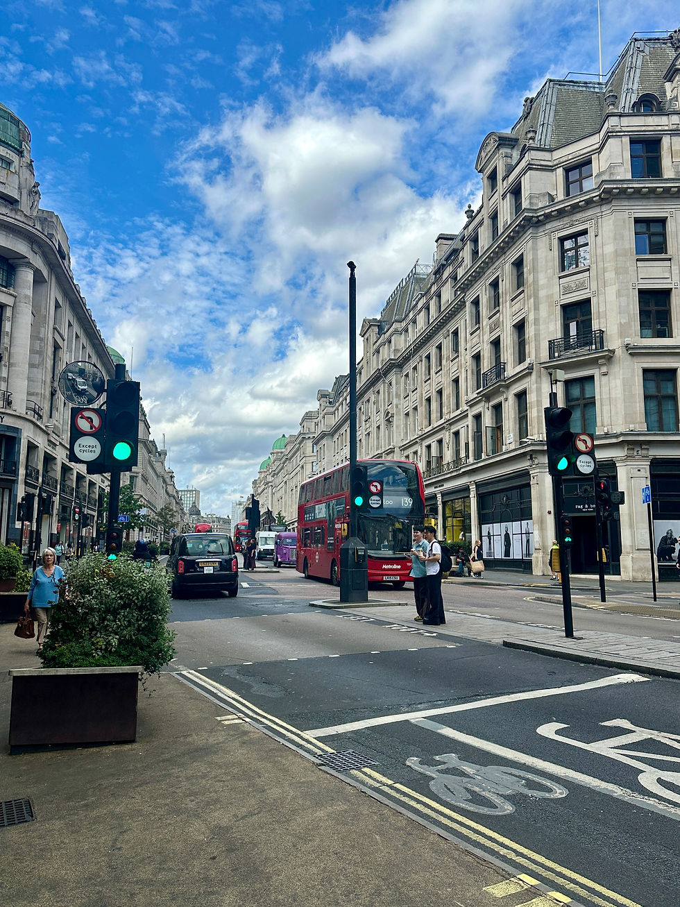 London on a gorgeous September day