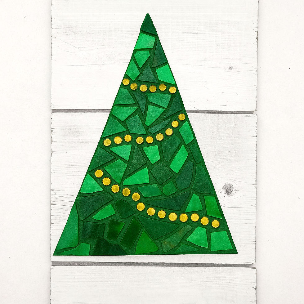 Mosaic Christmas Tree Workshop