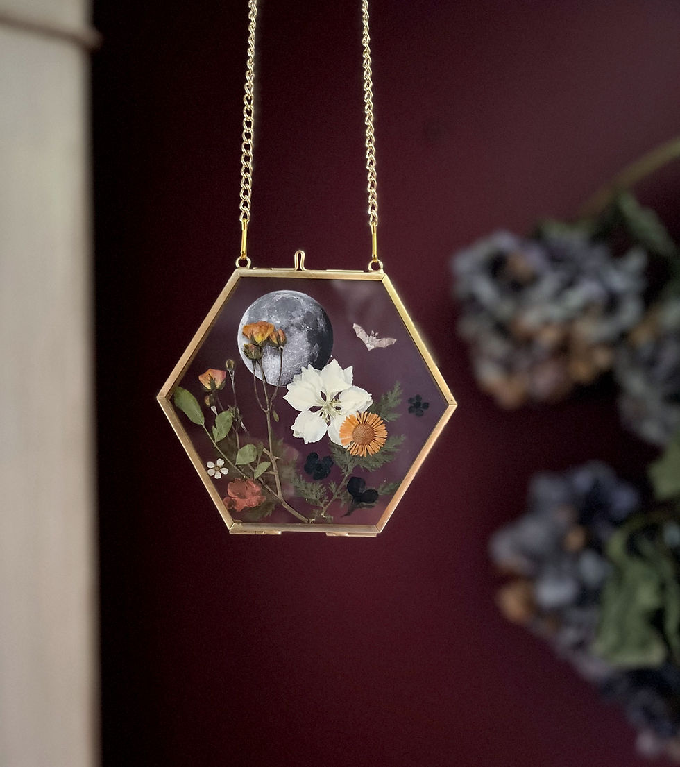 Pressed Flower Wall Art Workshop