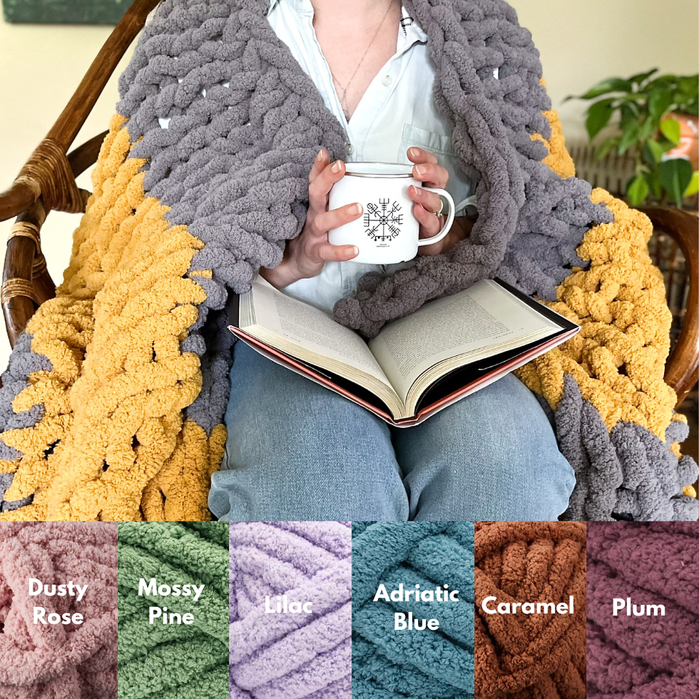 Chunky Knit Blanket Workshop