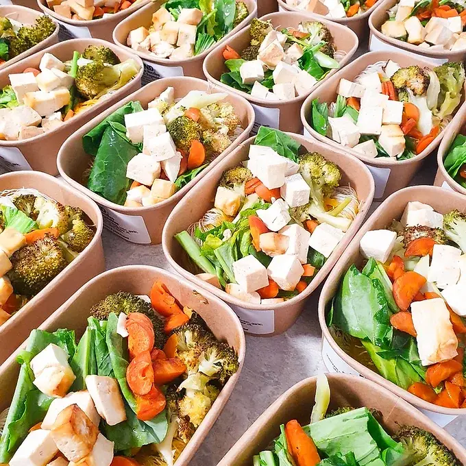 Singapore Noodles with Tofu & Vegetables