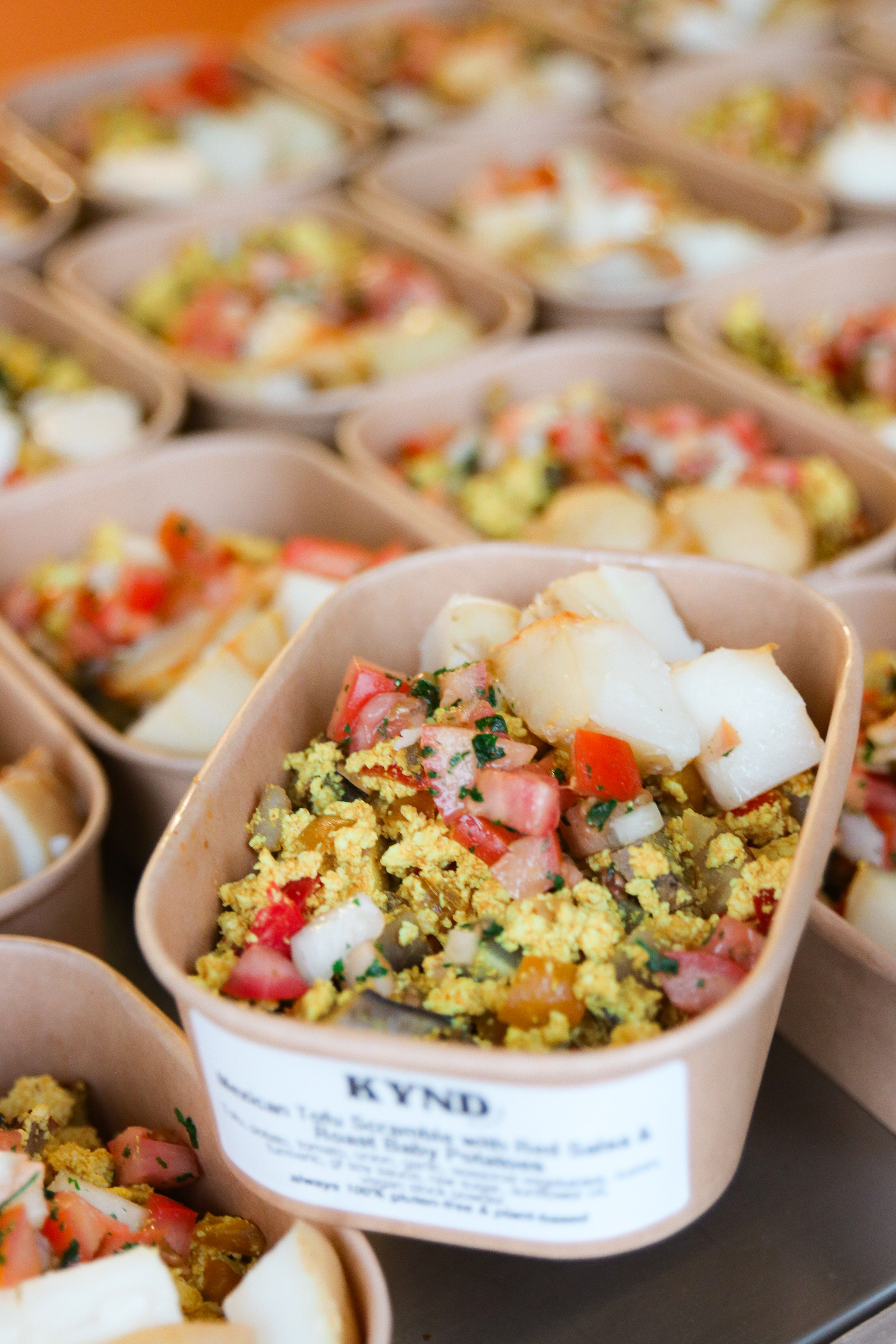 Tofu & Herbed Sweet Potato Scramble