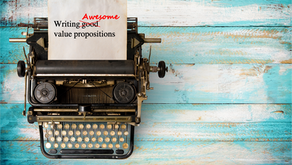 Writing Awesome Value Propositions