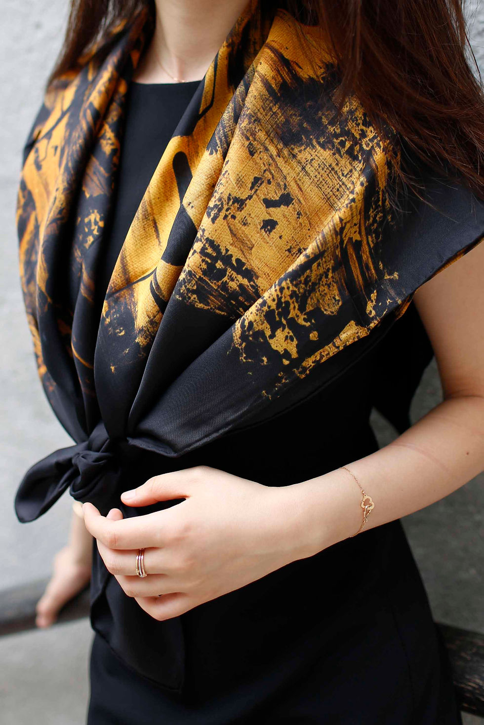 Songe d'une nuit silk scarf