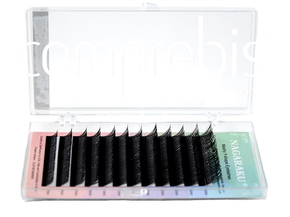 Pestañas Nagaraku Y - Volumen brasileño