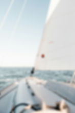 Sail boat at sea