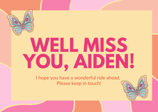 Pink Orange Butterfly Farewell Cards.png