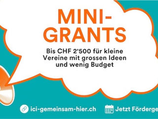 Mini-Grants bis Ende 2026 verlängert