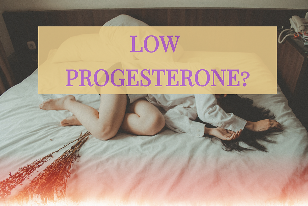 low progesterone