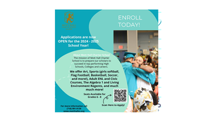 Applications for 2024-2025 School Year are now open.