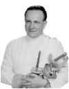 Paul Schulze, DFCD Gründungsmitglied und "Macher", der maßgäblich die Vereinsgeschichte über Jahre prägte (Foto 1951)
