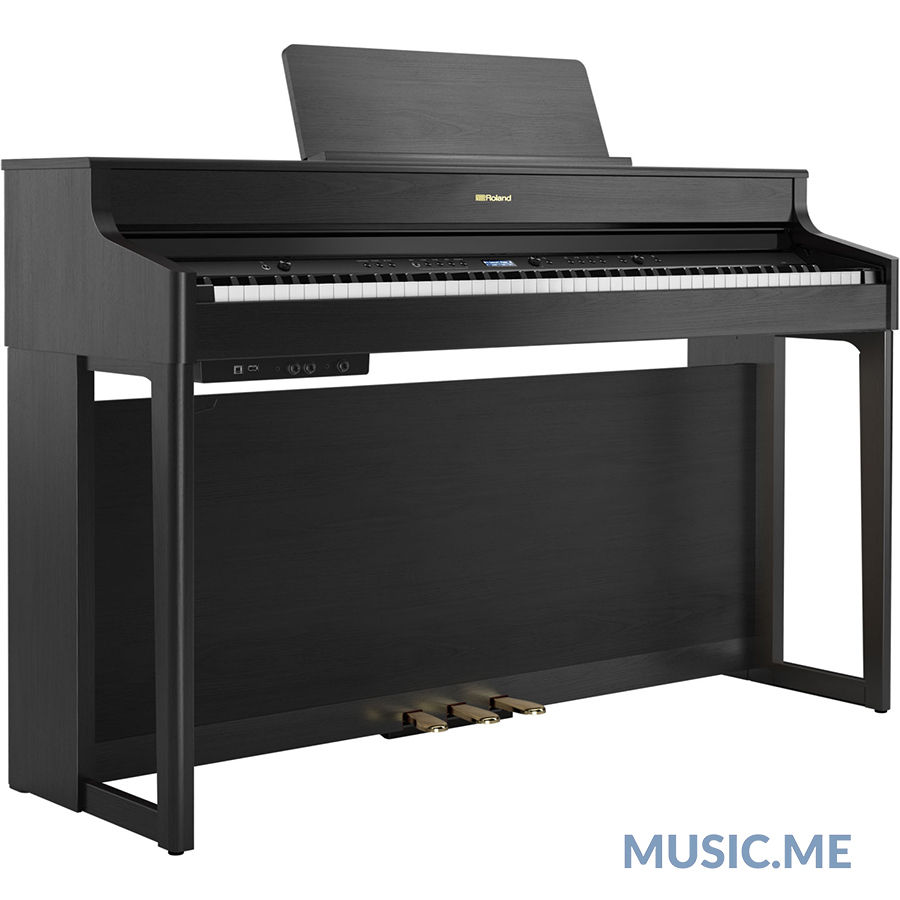 ภาพขนาดย่อ: Roland HP-702 เปียโนไฟฟ้าระดับกลาง ดีไซน์คลาสสิก คีย์ 88 แป้น พร้อมลำโพง 28W และ Bluetooth