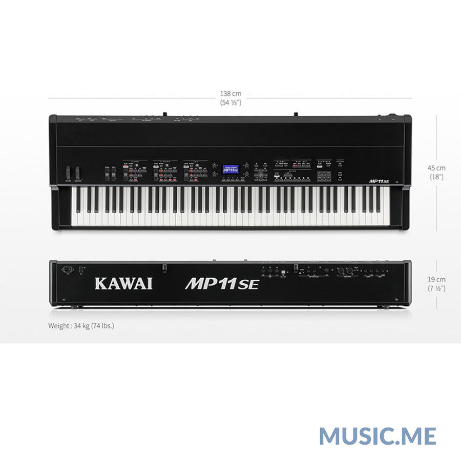 縮圖：Kawai MP11SE เปียโนสเตจ 88 คีย์ไม้ Grand Feel Action พร้อมเสียง Shigeru Kawai และ Balanced XLR