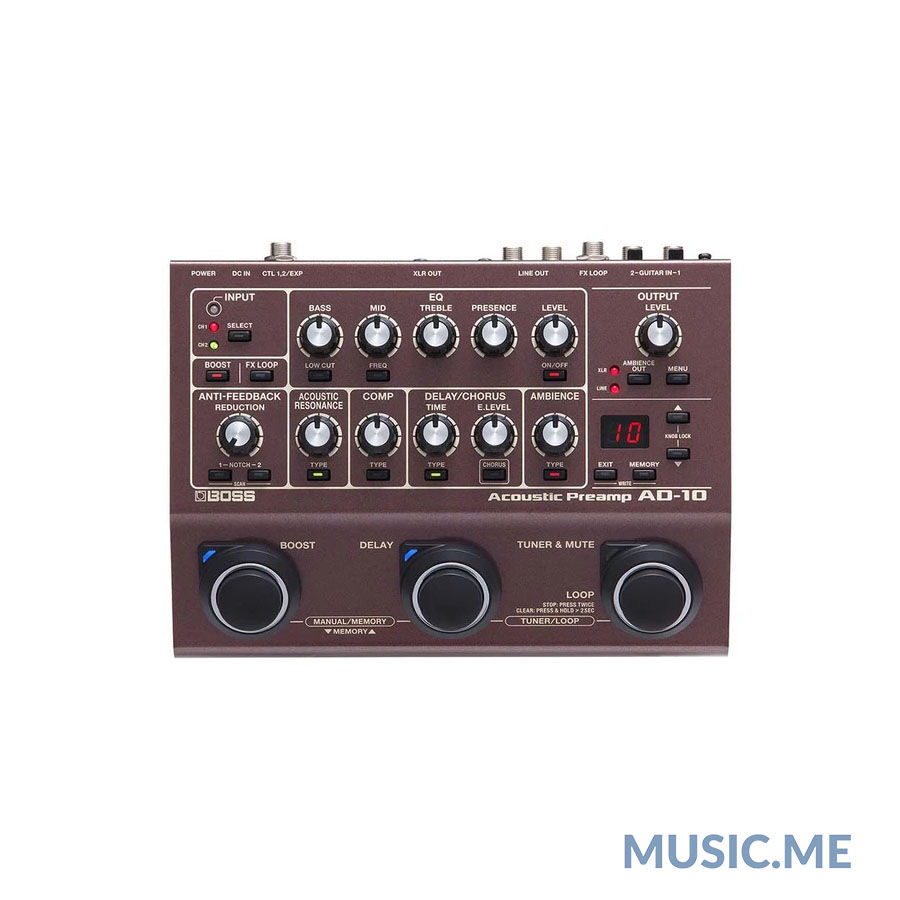 Boss AD-10 Acoustic Guitar Processor Pedal