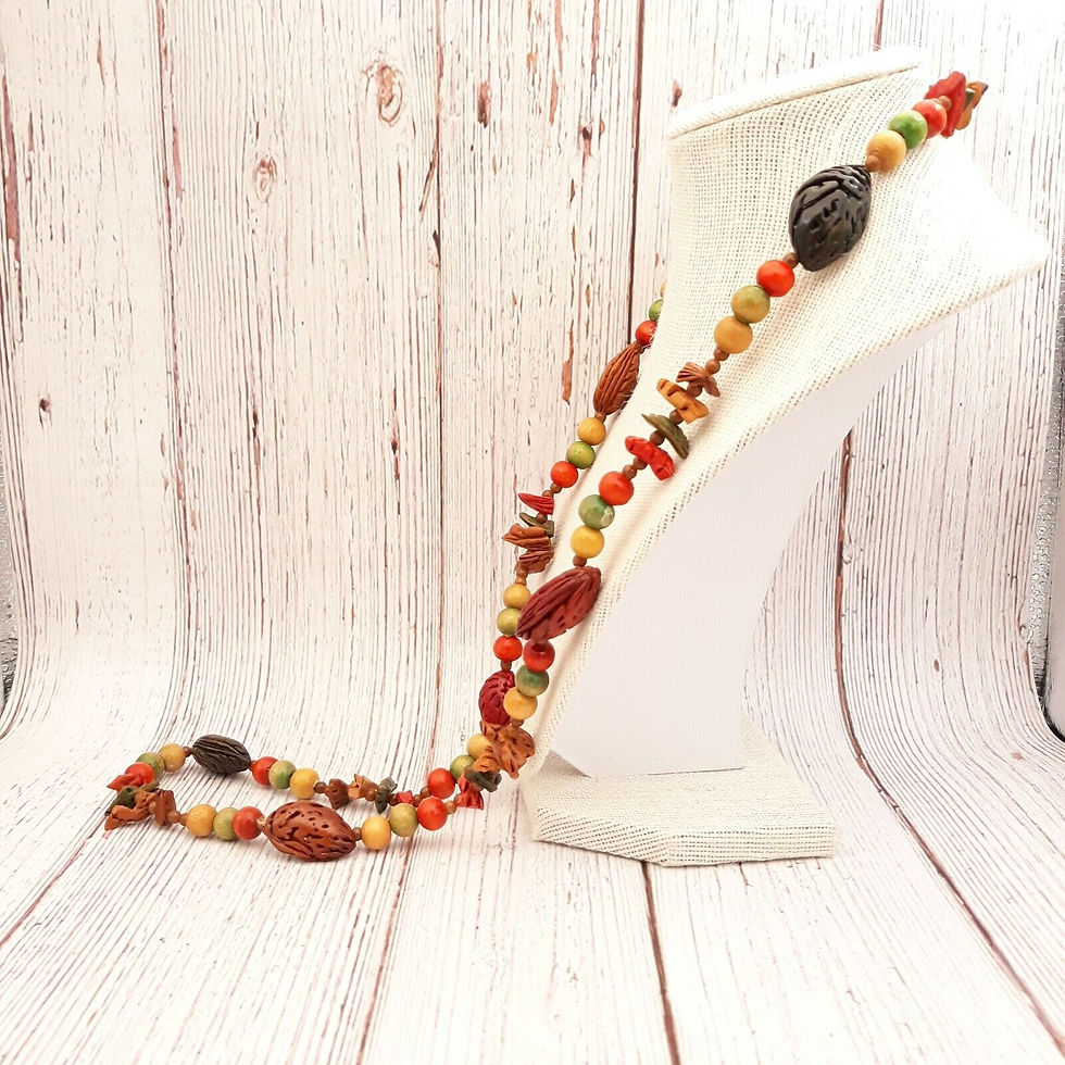 Thumbnail: Peach Pit Necklace
