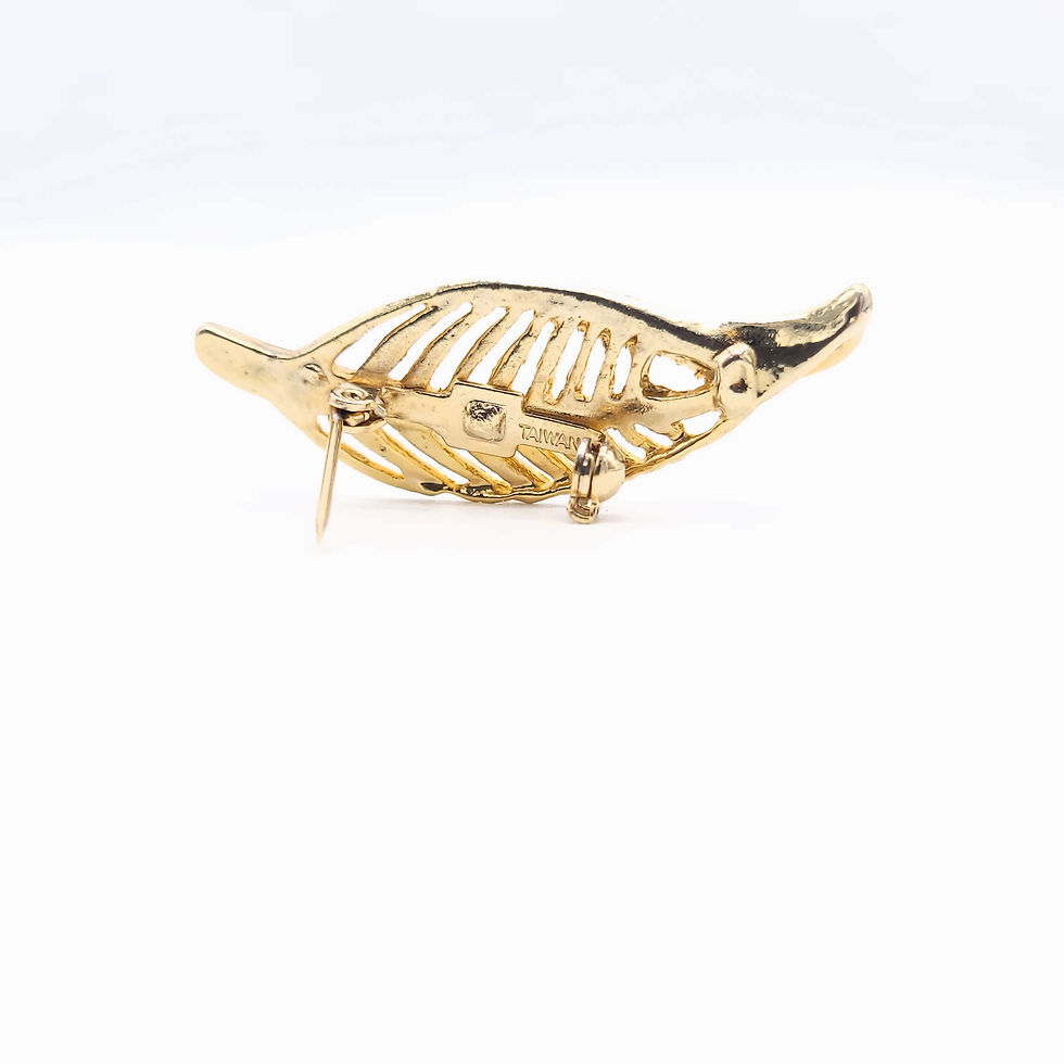 Thumbnail: 90s Open Leaf Lapel Pin