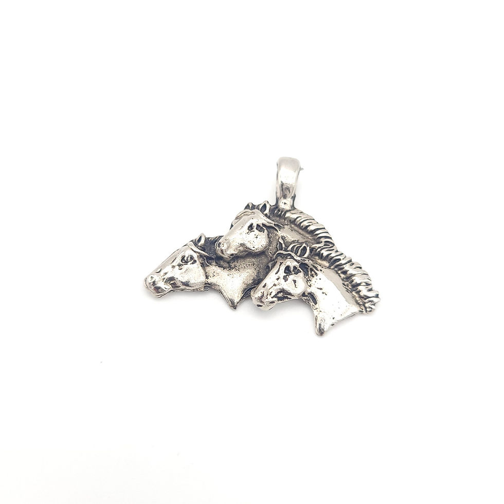 Thumbnail: Trifecta Equestrian Pendant