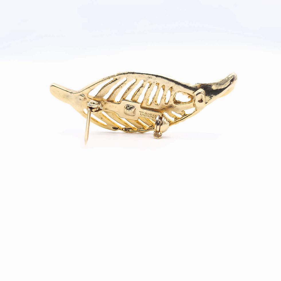 Thumbnail: 90s Open Leaf Lapel Pin
