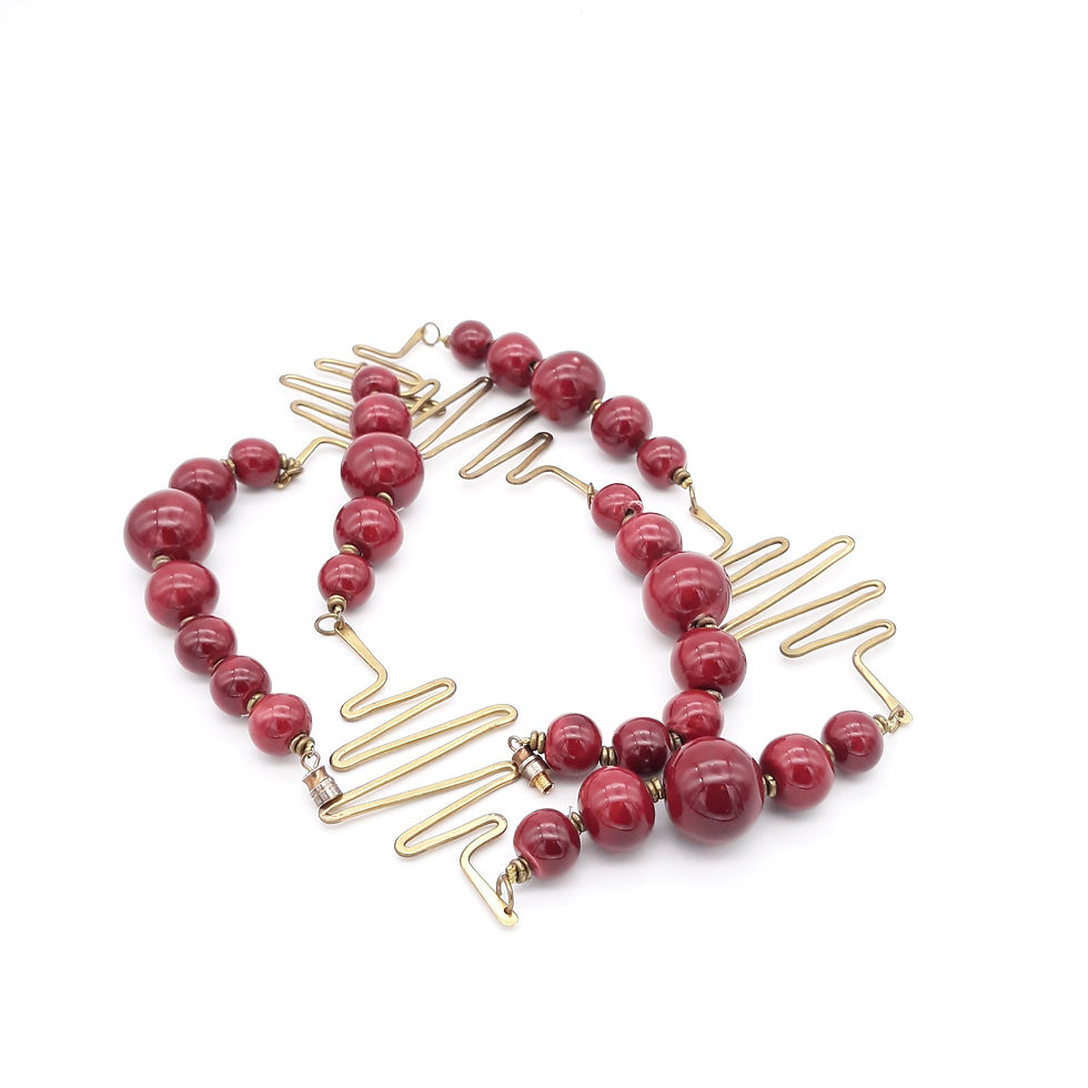 Thumbnail: 90s Electric Beaded Necklace
