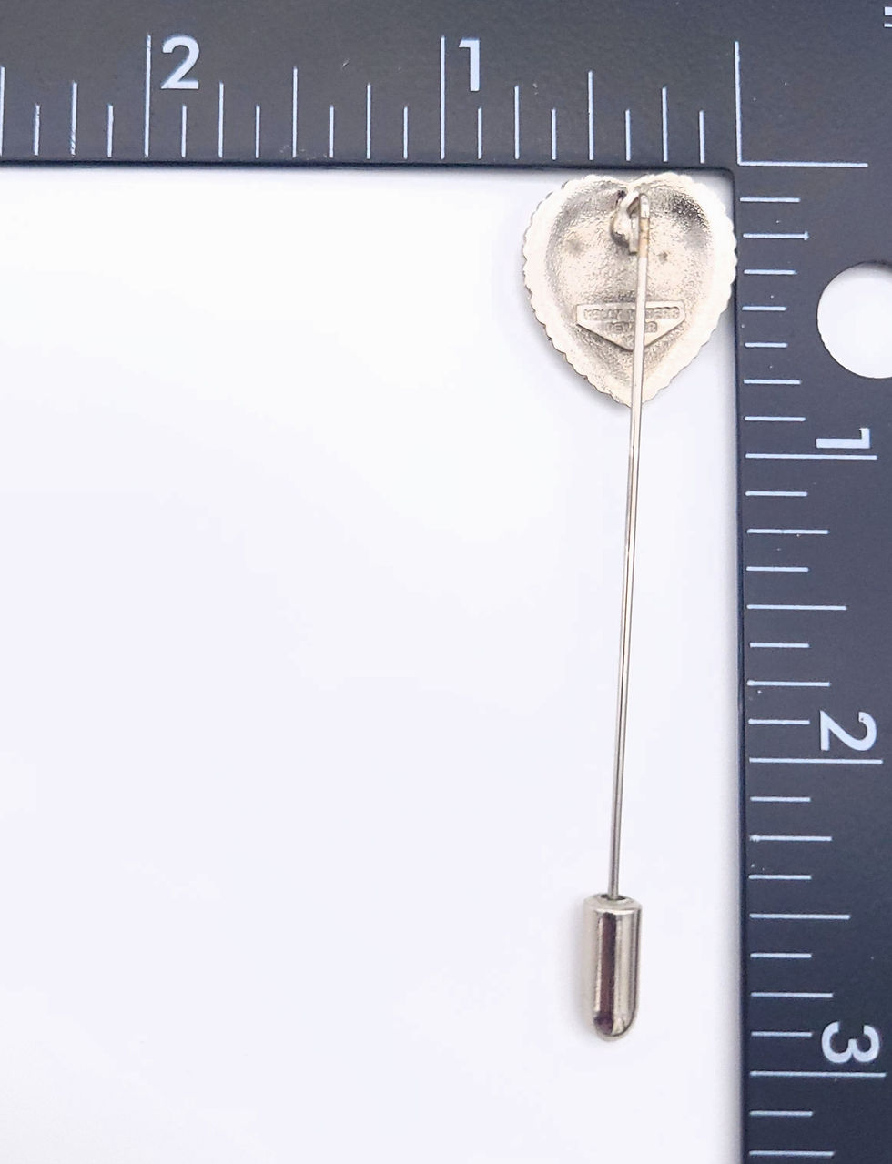 Thumbnail: Kelly Waters Heart Sheild Stick Pin