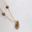 Thumbnail: Vintage Tiger's Eye Heart Pendant