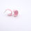 Thumbnail: 90s Baby Pink Hoop Earrings
