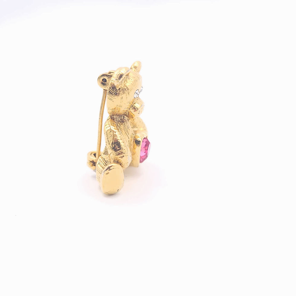 Thumbnail: 1928 Jewelry Co. Teddy Bear Pin