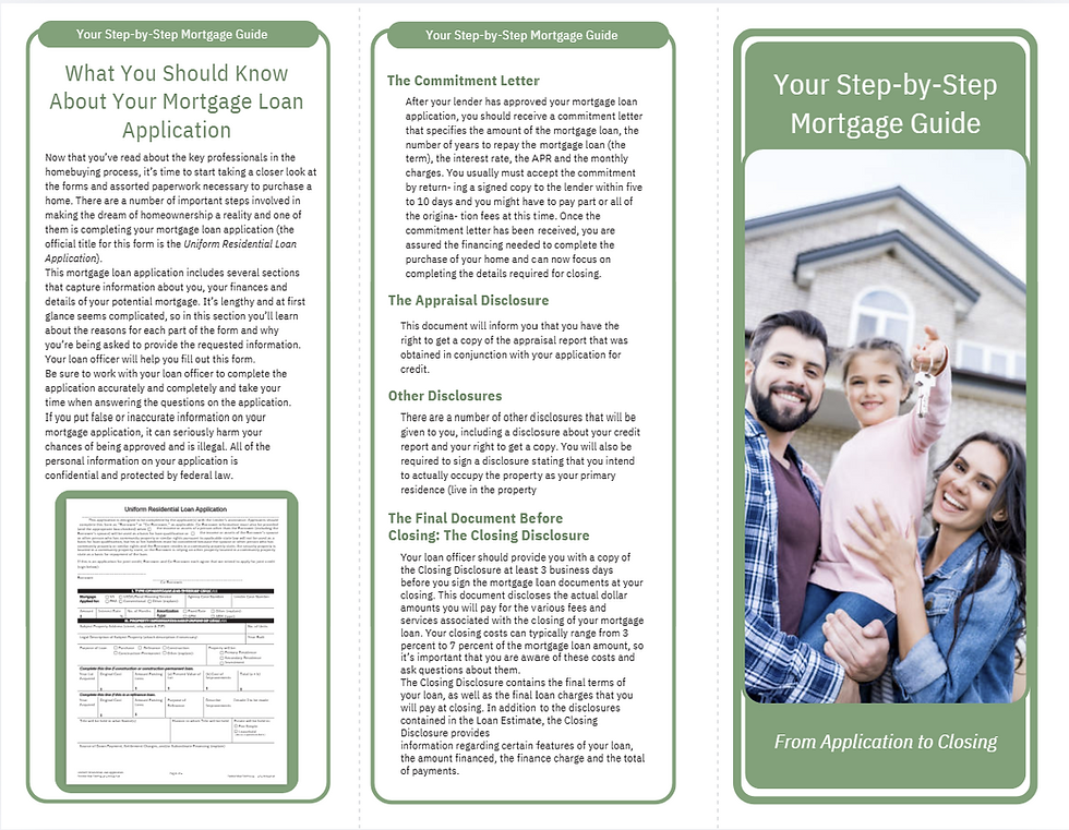 Mortgage Pamphlet Front