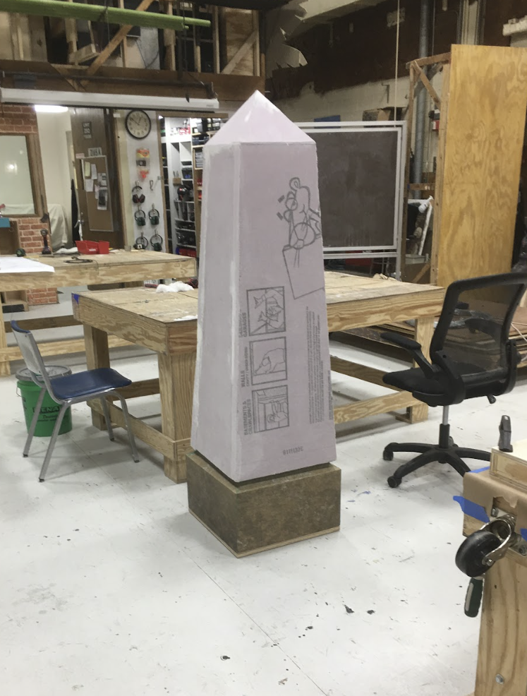 Obelisk progress photo 2