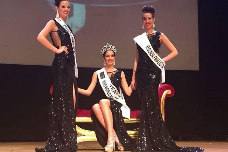 Eva Ruiz durante el concurso de Miss World Málaga | Diario Ronda