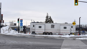 Dorval ouvre son premier refuge chauffé dans une remorque