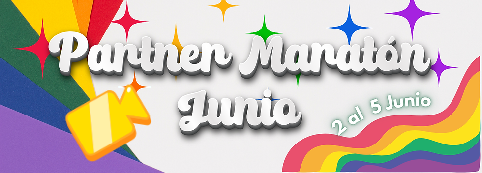 Partner Maratón Junio💜🩷🩵🧡❤️💛💚