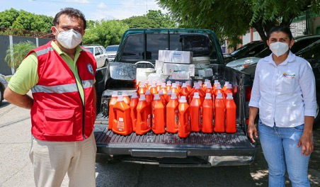 Donation to the Triage of Nacaome, Valle