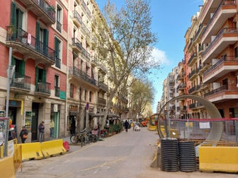 Obres a Vila i Vilà: talls de trànsit a la Bella Dorita per completar el col·lector d'aigües pluvials