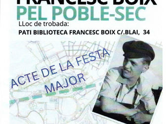 Ruta Francesc Boix pel Poble-sec: un recorregut per la joventut del fotògraf de Mauthausen